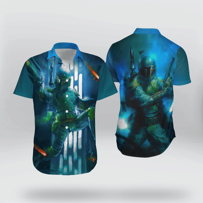 Boba fett Hawaiian shirt, Hawaiian Shirt Gift, Christmas Gift