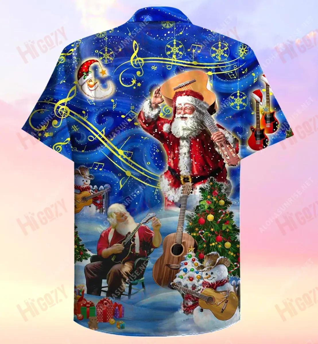 Christmas Carol Guitar Short Hawaiian Shirt Hobbies Hawaiian T Shirts Best Hawaiian Shirts Crazy Shirts Hawaii, Hawaiian Shirt Gift, Christmas Gift