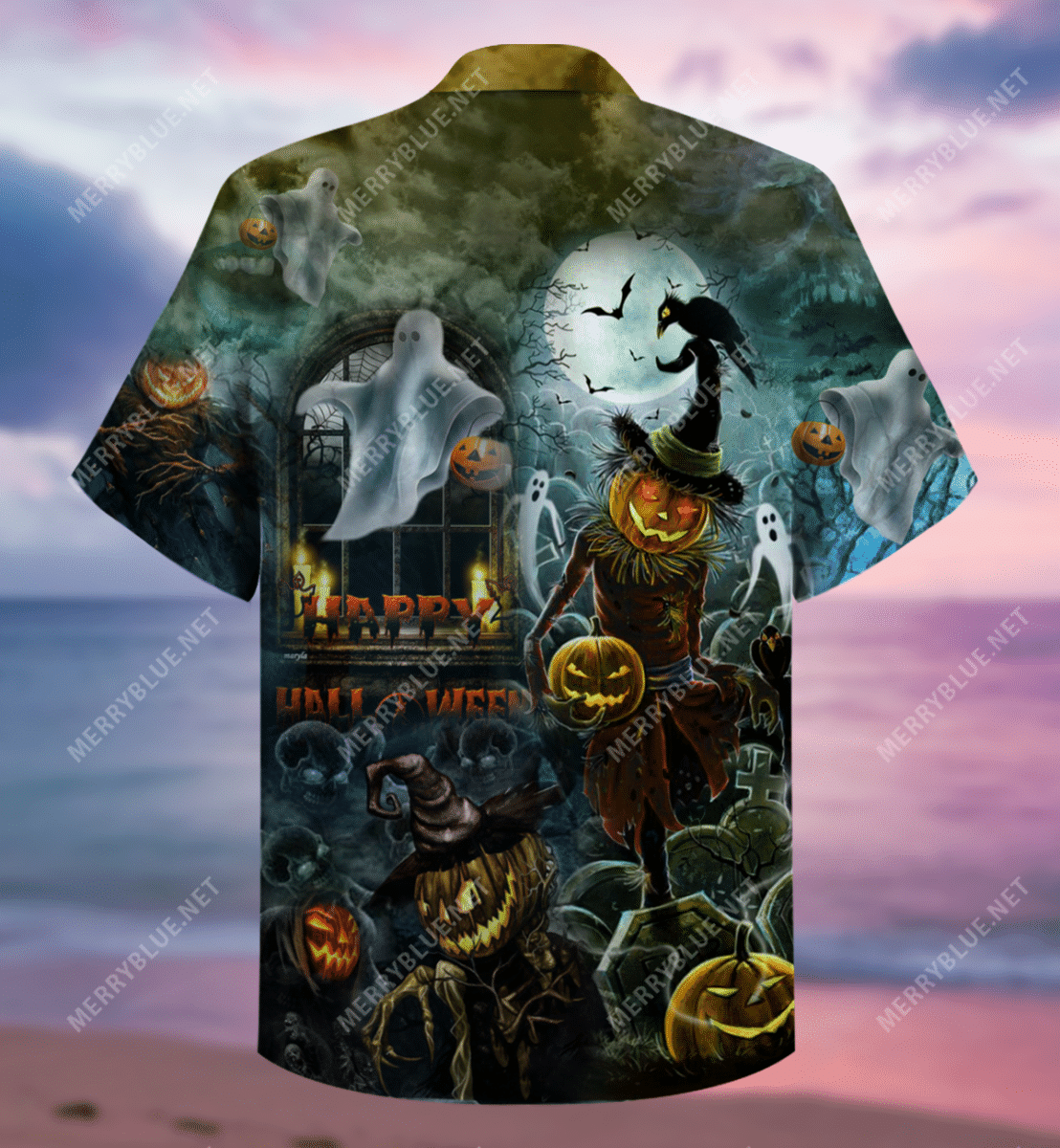 Buy Everyday Is Halloween Hawaiian Shirt-Hawaiian Shirt Gift, Christmas Gift