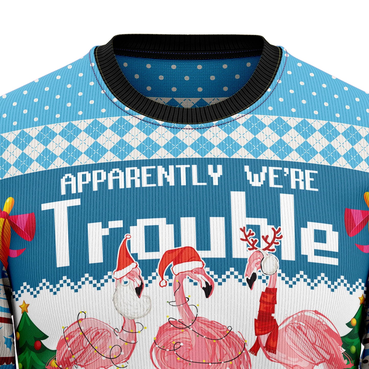 Flamingo Together Ugly Christmas Sweater,Christmas Ugly Sweater,Christmas Gift,Gift Christmas 2024