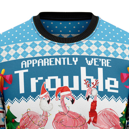 Flamingo Together Ugly Christmas Sweater,Christmas Ugly Sweater,Christmas Gift,Gift Christmas 2024