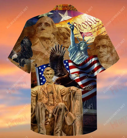 Land Of The Free Short Hawaiian Shirt Vacation Aloha Shirt Hawaiian Crazy Shirts Funny Hawaiian Shirts, Hawaiian Shirt Gift, Christmas Gift