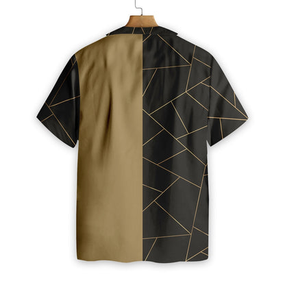 Vintage Golden Bitcoin Cryptocurrency Design Hawaiian Shirt, Hwaiian For Gift