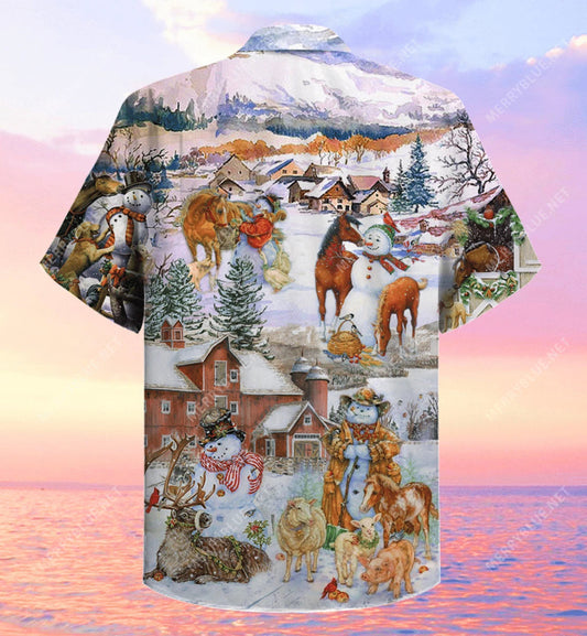 Design Hawaiian Shirt Christmas Is Better On Farm,Hawaiian Shirt Gift, Christmas Gift