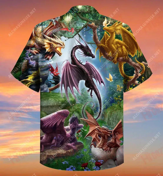 Dragon Lover- Hawaiian Shirt_Hawaiian Shirt Gift, Christmas Gift
