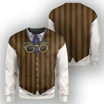 Steampunk Costume - 3D All Over Printed Shirt Tshirt Hoodie Apparel