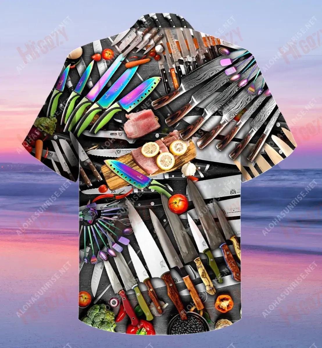 The Chef Is Always Right Unisex Hawaiian Shirt Hobbies Short Sleeve Tactical Hawaiian Shirt Hawaiian Shirts For Men, Hawaiian Shirt Gift, Christmas Gift
