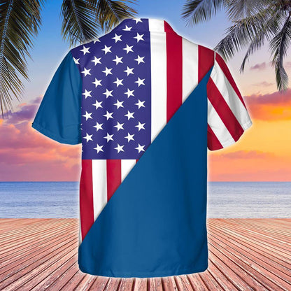 Excellent Design Hawaiian Shirt United States Air Force American Eagle, Hawaiian Shirt Gift, Christmas Gift