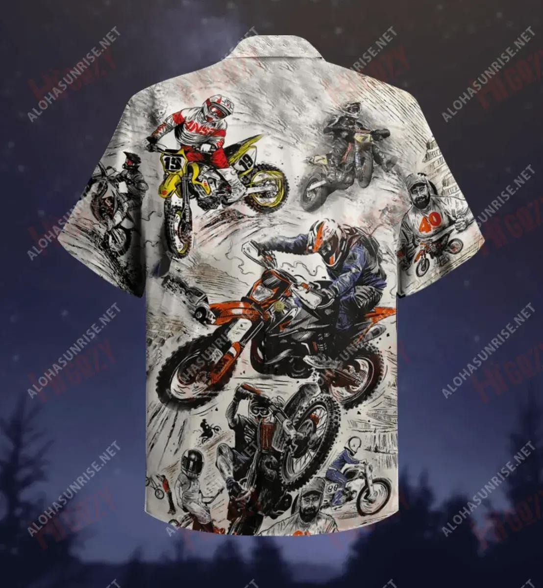 Ride Hard Or Stay Home Unisex Short Sleeve Shirt Ocean Hawaiian T Shirts Tactical Hawaiian Shirt Funny Hawaiian Shirts, Hawaiian Shirt Gift, Christmas Gift