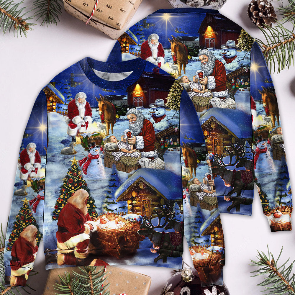 Christmas Jesus Is The Best Gift Ever Ugly Christmas Sweater, Christmas Ugly Sweater, Christmas Gift, Gift Christmas 2024