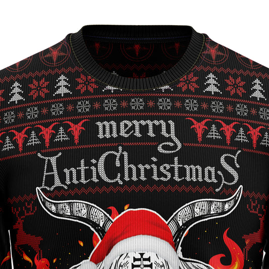 Satan Claus Merry Christmas Hail Satanic Ugly Christmas Sweater, Christmas Gift,Gift Christmas 2024
