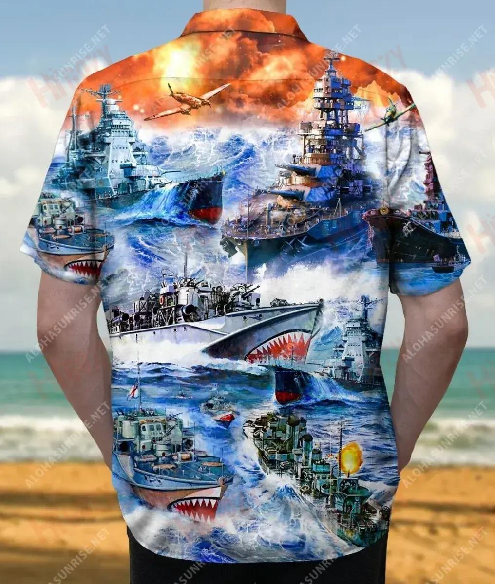 Amazing Spirit Of Battleships Unisex Hawaiian Shirt Hobbies Short Sleeve Vintage Hawaiian Shirts Hawaiian Shirt Pattern, Christmas Gift