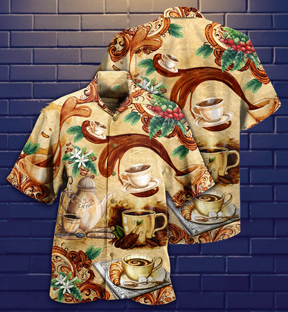 Coffee Love It - Hawaiian Shirt, Hwaiian For Gift