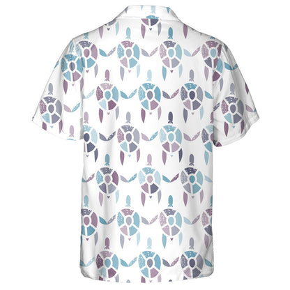 Ocean Theme Sea Turtles With Various Marine Animals Hawaiian Shirt, Hawaiian Shirt Gift, Christmas Gift
