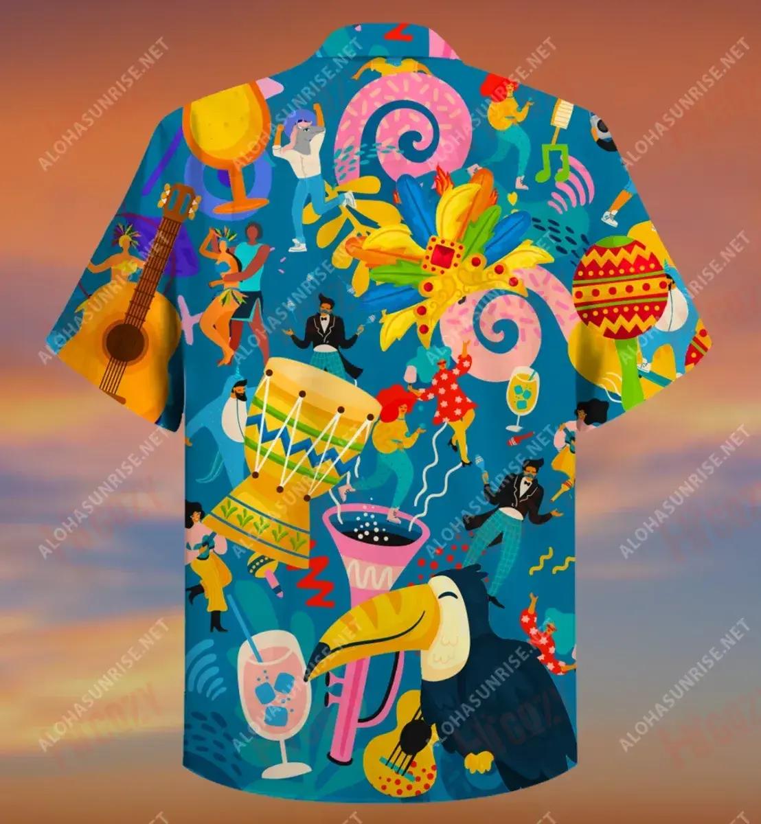 Life Is A Carnival Short Hawaiian Shirt Vacation Aloha Shirt Hawaiian Crazy Shirts Funny Hawaiian Shirts, Hawaiian Shirt Gift, Christmas Gift