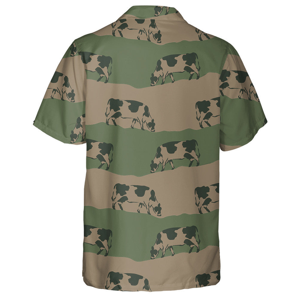 Classic Cows Grazing In The Meadow Hawaiian Shirt, Hawaiian For Gift