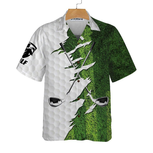 I'd Tap That Golf Green Grass Golf Themed Hawaiian Shirt, Hawaiian Shirt Gift, Christmas Gift