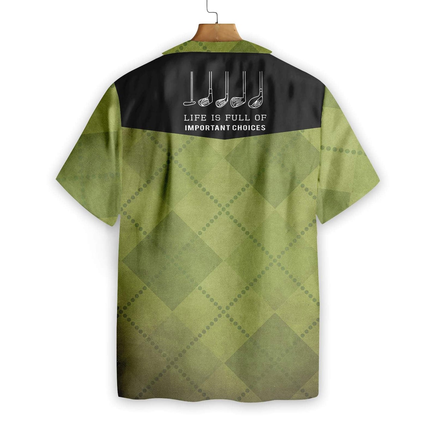 Golf Design Hawaiian Shirt Life Is Full Of Important Choices, Hawaiian Shirt Gift, Christmas Gift