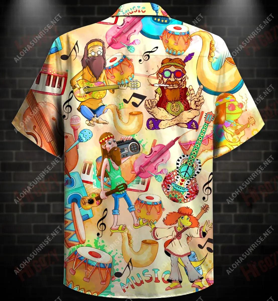 Stay Trippy Little Hippie Unisex Hawaiian Shirt Hobbies Short Sleeve Hawaiian Crazy Shirts Funny Hawaiian Shirts, Hawaiian Shirt Gift, Christmas Gift
