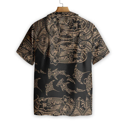 Luxurious Ornaments Hawaii Polynesian Pattern Hawaiian Shirt,Hawaiian Shirt Gift, Christmas Gift