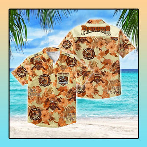 Firefighter fathers day Hawaiian Shirt_ Hawaiian Shirt Gift, Christmas Gift