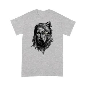 Viking T-shirt, Viking Warrior T-shirt - Viking Wolf T-shirt, Family Gift Idea For Men