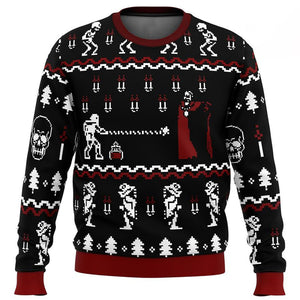 Castlevania Classic Game Ugly Christmas Sweater, Christmas Ugly Sweater, Christmas Gift, Gift Christmas 2024