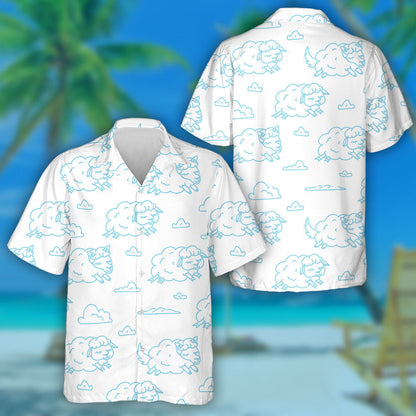 Good Night Sleep Wolf In Sheep Clothes Hawaiian Shirt, Hawaiian Shirt Gift, Christmas Gift