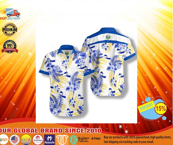 El Salvador Proud Hawaiian Shirt_Hawaiian Shirt Gift, Christmas Gift