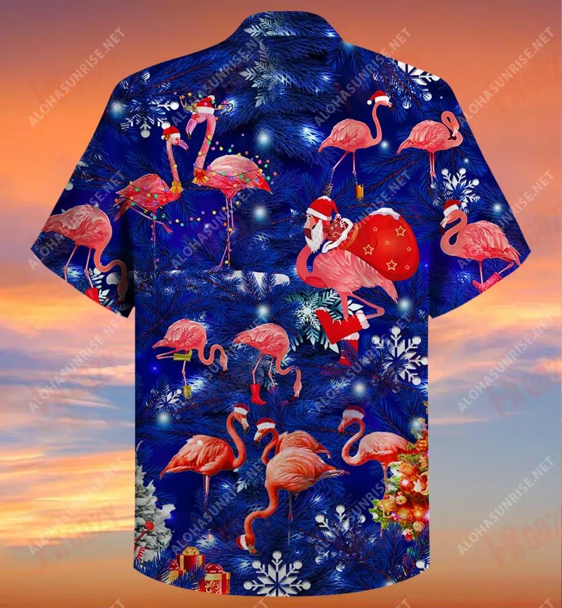 Be A Flamingo At Pinky Christmas Short Hawaiian Shirt Vacation Aloha Shirt Custom Hawaiian Shirts Hawaiian Shirt Pattern, Christmas Gift