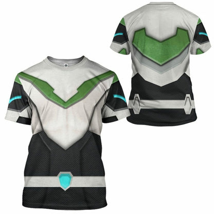3D Voltron Legendary Defender Pidge Armor Custom Tshirt Hoodie Apparel