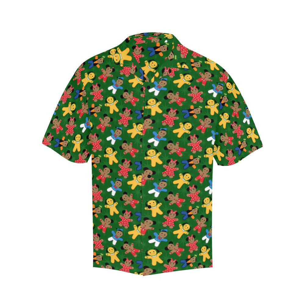 Green Theme Funny Christmas Cookies Hawaiian Shirt,Hawaiian Shirt Gift, Christmas Gift