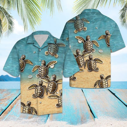 Turtles Hawaiian Shirt, Hawaiian Shirt Gift, Christmas Gift