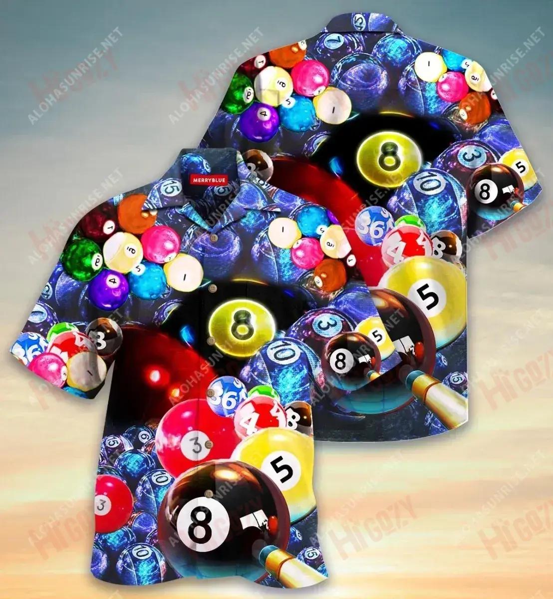 Billard Is Calling And I Must Go Cue Sport Unisex Hawaiian Shirt Vacation Short Sleeve Custom Hawaiian Shirts Hawaiian Shirt Pattern, Hawaiian Shirt Gift, Christmas Gift