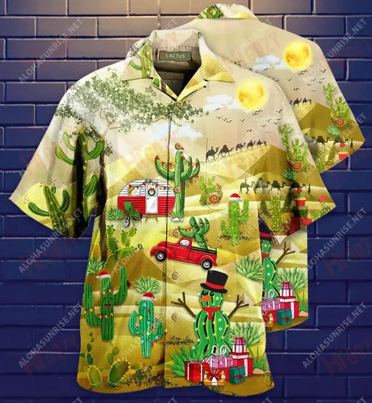 Life Is Better With A Cactus Short Hawaiian Shirt Hobbies Hawaiian T Shirts Custom Hawaiian Shirts Hawaiian Shirts For Women, Hawaiian Shirt Gift, Christmas Gift