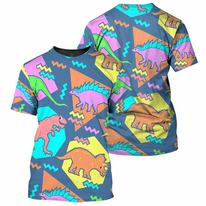 Dinosaur - 3D All Over Printed Shirt Tshirt Hoodie Apparel