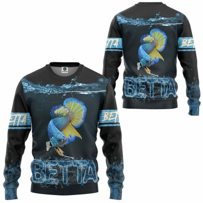 3D Betta Lovers Custom Tshirt Hoodie Apparel