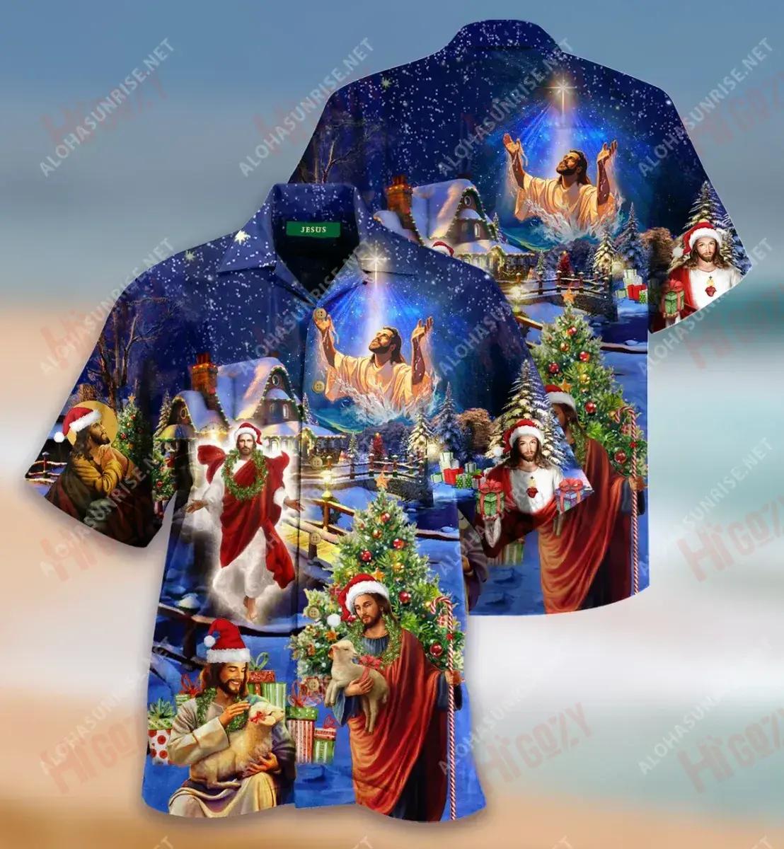 Christmas Begins With Christ Unisex Short Hawaiian Shirt Hobbies Hawaiian T Shirts Tactical Hawaiian Shirt Hawaiian Shirts For Women, Hawaiian Shirt Gift, Christmas Gift