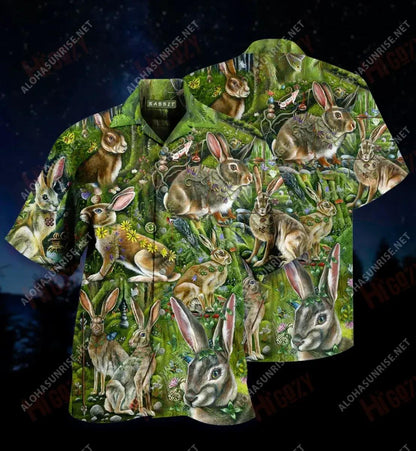 Some Bunny Loves You Short Hawaiian Shirt Summer Tropical Shirts Hawaiian Crazy Shirts Hawaiian Shirts For Men, Hawaiian Shirt Gift, Christmas Gift