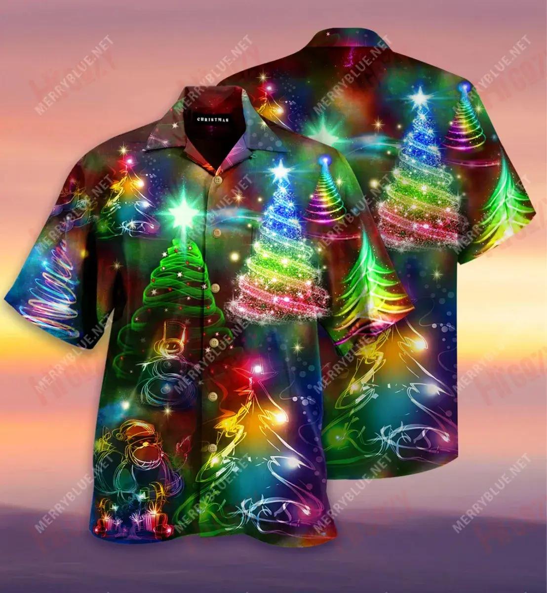 Merry Everything & Happy Always Unisex Short Hawaiian Shirt Vacation Short Sleeve Best Hawaiian Shirts Hawaiian Shirts For Women, Hawaiian Shirt Gift, Christmas Gift