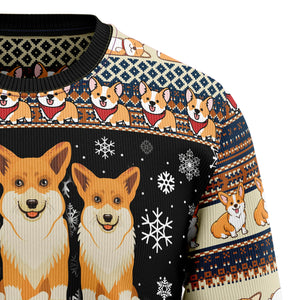 Pembroke Welsh Corgi Ugly Christmas Sweater,Christmas Gift,Gift Christmas 2024