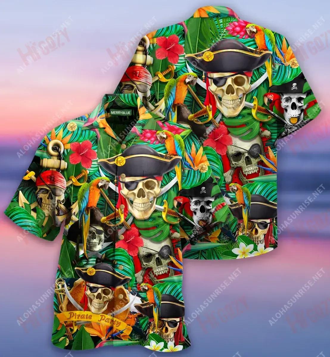 Sailors Tell Stories, Pirates Make Ledgends Unisex Hawaiian Shirt Hobbies Short Sleeve Hawaiian Crazy Shirts Hawaiian Shirts For Men, Hawaiian Shirt Gift, Christmas Gift