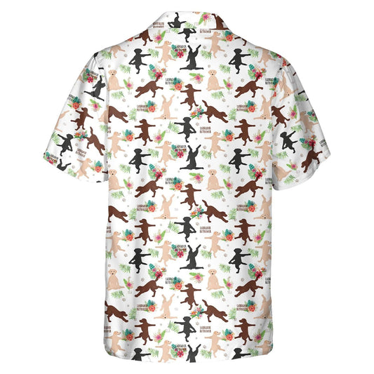 Labrador Retriever Dog Lovers Funny Gift Ideas Pattern Hawaiian Shirt, Hawaiian Shirt Gift, Christmas Gift
