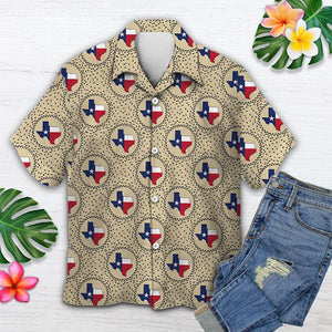 Awesome Texas Our Texas Pattern Hawaiian Shirt, Hawaiian For Gift