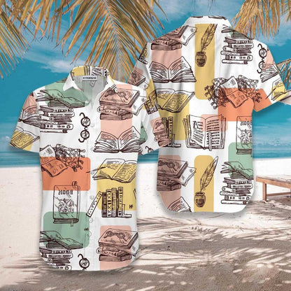 Teacher Knowledge Book Hawaiian Shirt,Hawaiian Shirt Gift, Christmas Gift