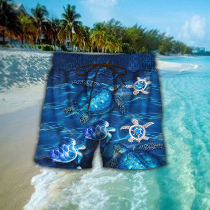 Exotic Sea Turtle Crazy Ornamental Hawaiian Shirts, Hawaiian Shirt Gift, Christmas Gift