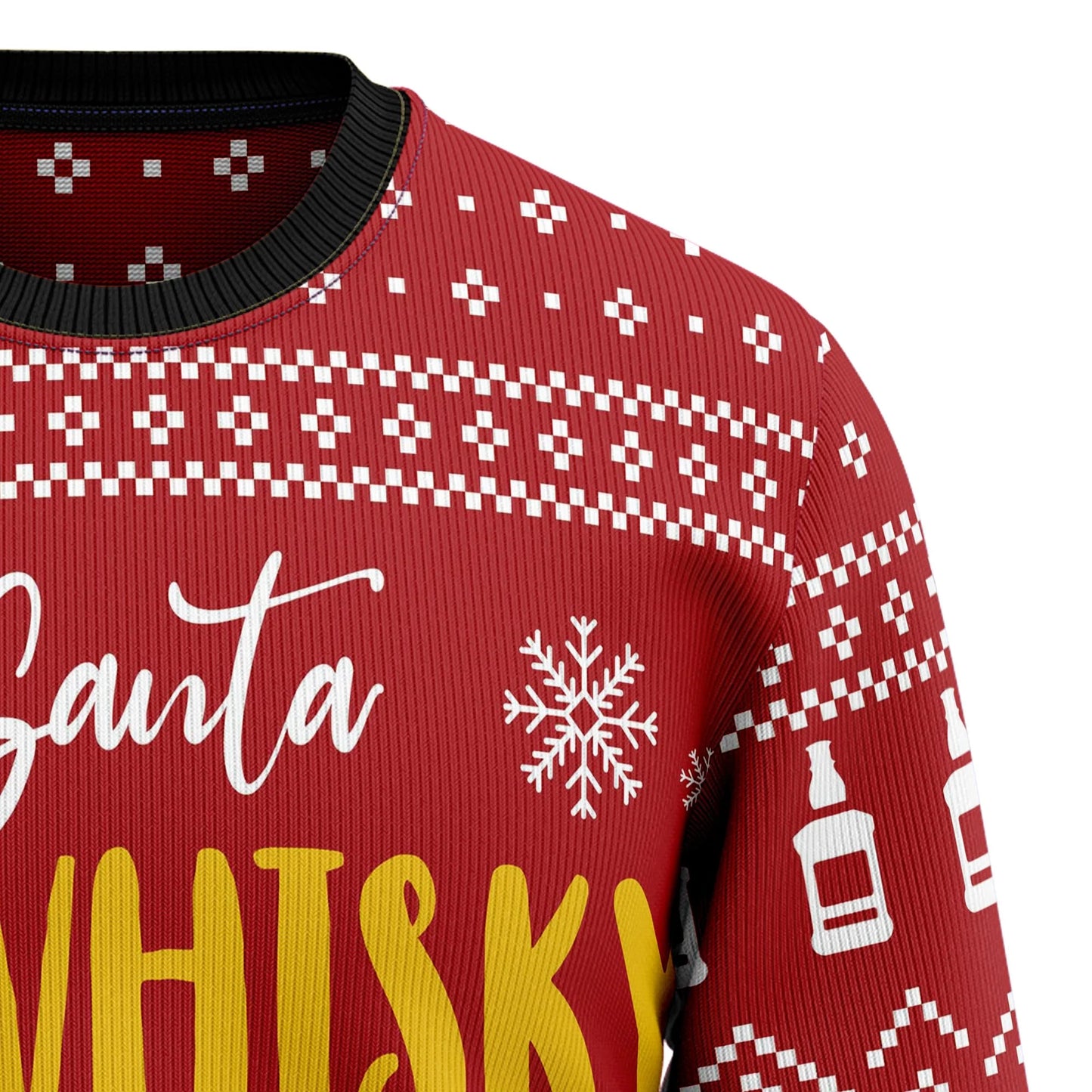 Dear Santa The Whisky Made Me Do It Ugly Christmas Sweater,Christmas Gift,Gift Christmas 2024