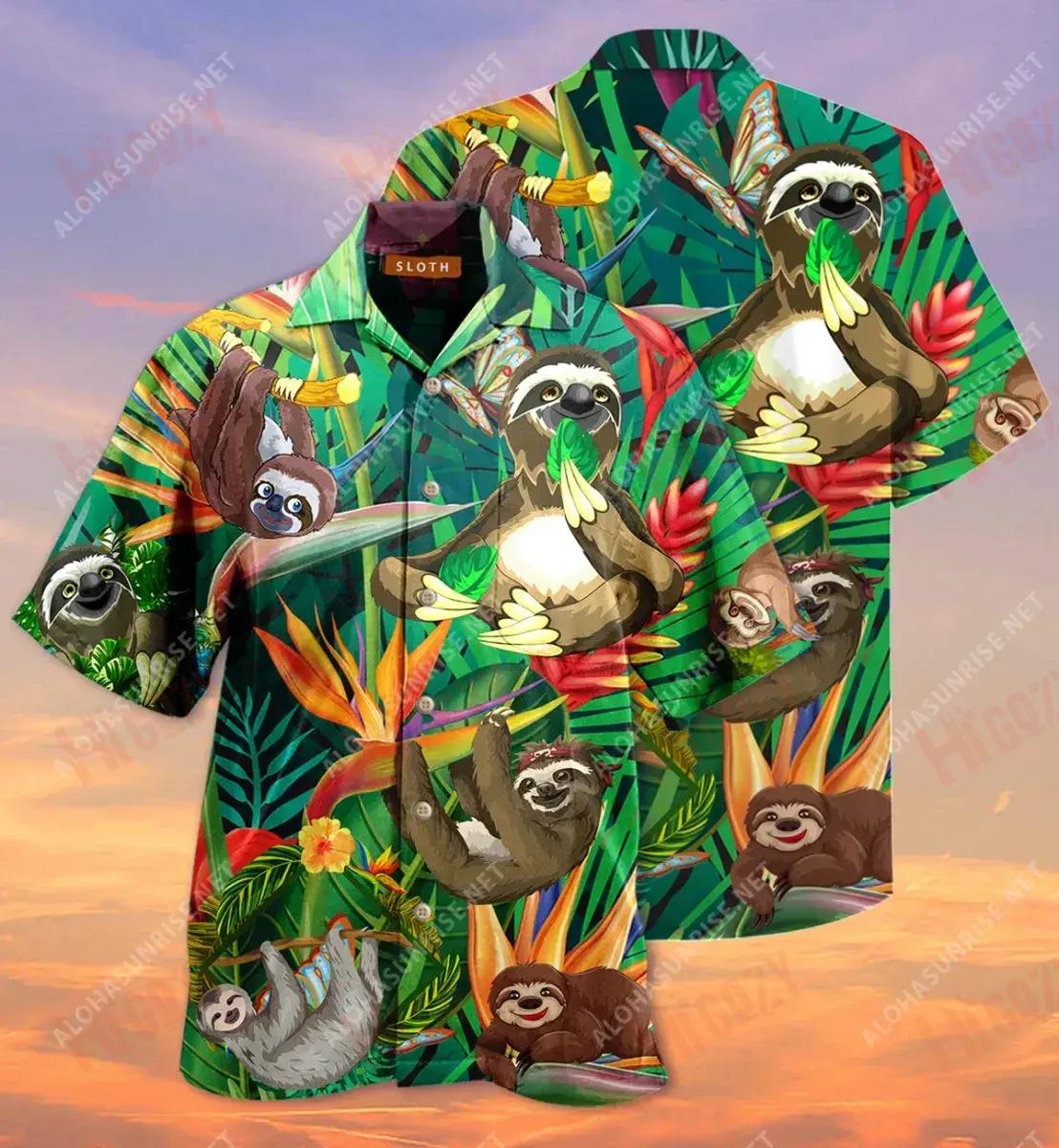 Don'T Hurry Be Happy Short Sleeve Shirt Summer Hawaiian T Shirts Tactical Hawaiian Shirt Hawaiian Shirt Pattern, Hawaiian Shirt Gift, Christmas Gift