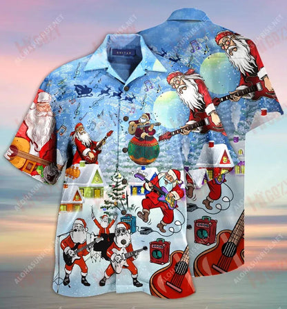 I Rock Jingle Bells Short Short Sleeve Shirt Hobbies Hawaiian T Shirts Tactical Hawaiian Shirt Hawaiian Shirt Pattern, Hawaiian Shirt Gift, Christmas Gift