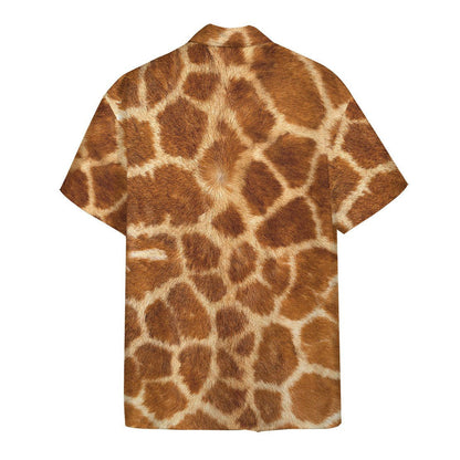Theme Giraffe Awesome Background Design Hawaiian Shirt,Hawaiian Shirt Gift, Christmas Gift